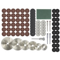 Súprava rezných kotúčov 88 kusov od 22 mm do 55 mm