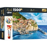 Puzzle 1500 dielikov MANAROLA LIGURIA + lepidlo 26178 Puzzle 1500 dielikov MANAROLA LIGURIA + lepidlo 26178