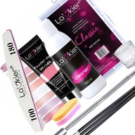Stavebnica na akrylový gél akrylgel poly 50ml Lak + FORMY DOPLNKY Stavebnica na akrylový gél akrylgel poly 50ml Lak + FORMY DOPLNKY