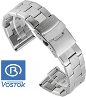 OCELOVÝ NÁRAMOK NA HODINKY VOSTOK 20MM