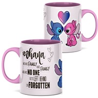 VALENTÍNSKY STITCH OHANA FAMILY CITÁT hrnček VALENTÍNSKY STITCH OHANA FAMILY CITÁT hrnček