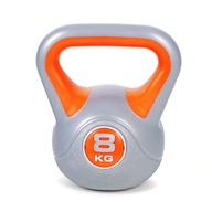 Kettlebell Ball 8 kg MASTER Dumbbell Vinyl Weight