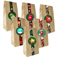 ADVENTNÝ KALENDÁR, ZÁVESNÝ, STOJACÍ - ZELENÝ, NÚRA, KRABIČKA, ZA DARČEK ADVENTNÝ KALENDÁR, ZÁVESNÝ, STOJACÍ - ZELENÝ, NÚRA, KRABIČKA, ZA DARČEK