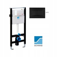 Schwab 189 Basic podomietkový záchodový rám + tlačidlo Do