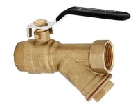 GUĽOVÝ VENTIL S FILTROM 1'' HYDROLAND VODA GUĽOVÝ VENTIL S FILTROM 1'' HYDROLAND VODA
