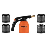 NEO Plynová fúkačka s kartušemi + 4 kartuše NEO Plynová fúkačka s kartušemi + 4 kartuše