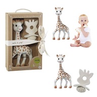 Ortodontické hryzátko Sophie the Giraffe SET mäkká guma PRE Bábätká