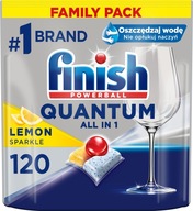 Finish Quantum kapsule do umývačky riadu 120 ks citrón Finish Quantum kapsule do umývačky riadu 120 ks citrón