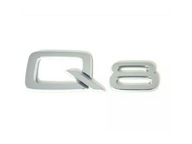 ZNAK AUDI Q8 NÁPIS CHROMOVANÝ ODZNAK ZNAK AUDI Q8 NÁPIS CHROMOVANÝ ODZNAK