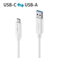 Kábel PureLink IS2610-010 USB-C/USB-A 3.1 1m biely Kábel PureLink IS2610-010 USB-C/USB-A 3.1 1m biely