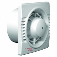 Axiálny kúpeľňový ventilátor Stojan fi 100 mm biely
