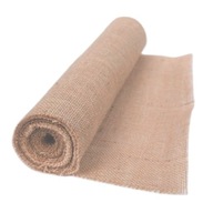 JUTOVÁ LÁTKA mriežka 250g jutový behúň 60cm x 5m JUTOVÁ LÁTKA mriežka 250g jutový behúň 60cm x 5m