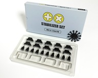 Stabilizátory TX Clip In mechanické stabilizátory klávesnice 1,6 mm 6,25u Stabilizátory TX Clip In mechanické stabilizátory klávesnice 1,6 mm 6,25u