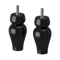 IKEA SIGGARP Noha čierna 10 cm IKEA SIGGARP Noha čierna 10 cm