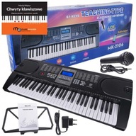 MK 2106 KEYBOARD - klávesy pre deti, aby sa naučili hrať na USB MP3 mikrofón