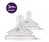 Avent Philips cumlík Natural Response 3m+ 2 ks Avent Philips cumlík Natural Response 3m+ 2 ks