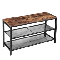 Bench Botník stolová polica Industrial Loft Bench Botník stolová polica Industrial Loft