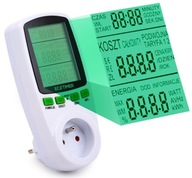 Wattmeter Merač spotreby energie LCD Spotreba prúdu