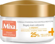 MIXA výživný krém s olejom pre citlivú pokožku