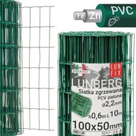 Plotové pletivo pozinkované + PVC zelené, 10m, 0,6m Plotové pletivo pozinkované + PVC zelené, 10m, 0,6m