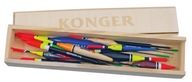 SET KONGER PLÁVAKOV V DREVENEJ KRABIČKE SET KONGER PLÁVAKOV V DREVENEJ KRABIČKE