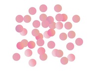 Konfetové ružové a zlaté kruhy - 250 g.
