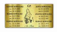 Náhrobná doska 80x40 S PÁSKOU NA NALEPENIE Náhrobná doska 80x40 S PÁSKOU NA NALEPENIE