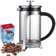 SKLENENÝ PIESTOVÝ NÁPOJ 1000ML 1L SO SITKOM NA KÁVU, ČAJ, BYLINKY PRE ESENCIU SKLENENÝ PIESTOVÝ NÁPOJ 1000ML 1L SO SITKOM NA KÁVU, ČAJ, BYLINKY PRE ESENCIU