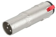Redukčný Jack 6.3 zásuvka - XLR samec Redukčný Jack 6.3 zásuvka - XLR samec