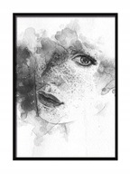 OBRAZOVÝ PLAGÁT V RÁME 53x73 cm Tvár 4 P537 OBRAZOVÝ PLAGÁT V RÁME 53x73 cm Tvár 4 P537
