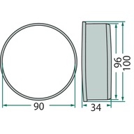 Spojovacia manžeta z PVC 64756223600F Spojovacia manžeta z PVC 64756223600F