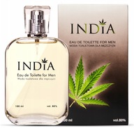 INDIA COSMETICS pánska toaletná voda s nádychom konope 100 ml INDIA COSMETICS pánska toaletná voda s nádychom konope 100 ml