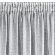 Hotový sibelový záves na bielej páske 300x150 cm Hotový sibelový záves na bielej páske 300x150 cm