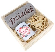 SKVELÝ DARČEK PRE DEDKA UTERÁK + KRABIČKA NA HRNKY SKVELÝ DARČEK PRE DEDKA UTERÁK + KRABIČKA NA HRNKY