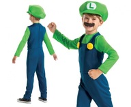 Kostým Luigi Fancy Nintendo, licencia M, 7-8 rokov Kostým Luigi Fancy Nintendo, licencia M, 7-8 rokov