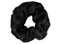 HODVÁBNA HAIR RUB SCRUNCHIE SILK 100% Via Della Seta ČIERNA veľkosť M HODVÁBNA HAIR RUB SCRUNCHIE SILK 100% Via Della Seta ČIERNA veľkosť M
