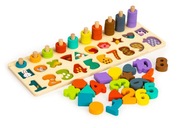 Triedička puzzle Ecotoys 3 v 1 pre deti