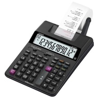 Casio Calculator HR 150 RCE, čierna, 12 miest, s tlačiarňou, dvojité napájanie