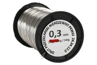 Nerezový drôt na včelie rámiky 0,3mm - 500g Nerezový drôt na včelie rámiky 0,3mm - 500g