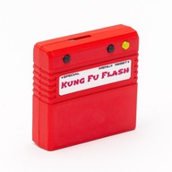 Kung Fu Flash Commodore C64 kazeta SD červená