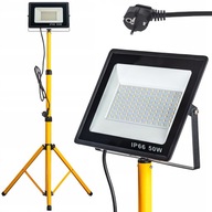 Stojan 1x 50W HALOGEN SLIM reflektor so zástrčkou Stojan 1x 50W HALOGEN SLIM reflektor so zástrčkou