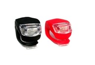 OSVETLENIE BICYKLA 2 LED SVETLÁ PREDNÉ A ZADNÉ OSVETLENIE BICYKLA 2 LED SVETLÁ PREDNÉ A ZADNÉ