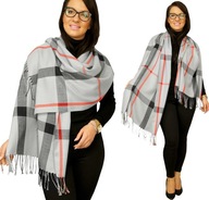 LONDÝN maxi ENGLISH SCARF PLATED SCARF - FARBY