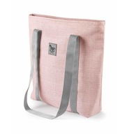 Nákupná taška na zips, veľkosť A4, imitácia ľanu Nákupná taška na zips, veľkosť A4, imitácia ľanu