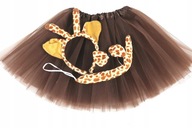 Žirafa Set Žirafy Outfit Oblečenie Ears Tail Motýlik OUTFIT Žirafa Set Žirafy Outfit Oblečenie Ears Tail Motýlik OUTFIT
