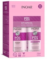 Inoar POS SET ŠAMPÓN + KONDICIONÉR po vyrovnávaní keratínom 250x2