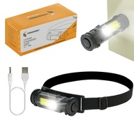 LED čelovka XPE + čelovka COB 3,5W LED čelovka XPE + čelovka COB 3,5W