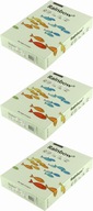 Dúhový papier do kopírky A4 80g R72 bledozelený x3