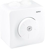 REGULÁTOR OTÁČKY VENTILÁTORA povrchová montáž pod omietku 1A