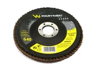 125 mm lamelový brúsny kotúč s elektrokorundom GR40 (predáva sa na 125 mm lamelový brúsny kotúč s elektrokorundom GR40 (predáva sa na